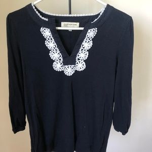 Navy Blue shirt Jones New York Size Medium